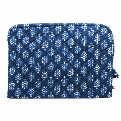 Large Laptop Bag - Block Printed Cotton